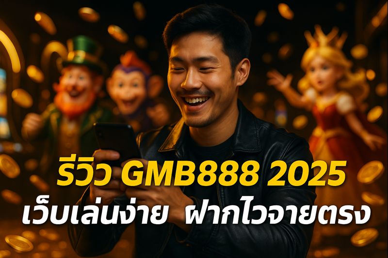 รีวิว GMB888 2025 เว็บเล่นง่าย ฝากไวจ่ายตรง
